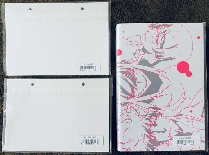 Amazon.co.jp: 傷物語 blu-ray先着予約特典 複製原画&収納バインダー